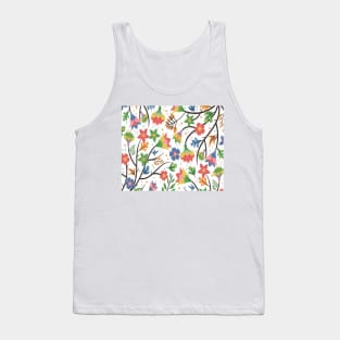 colourful flower Tank Top